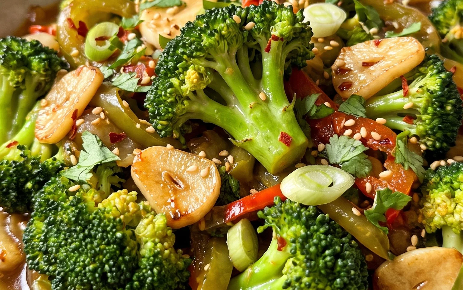 Garlic Broccoli Stir Fry
