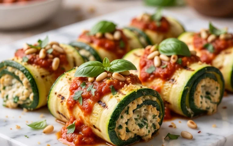 Vegan Zucchini Rollatini