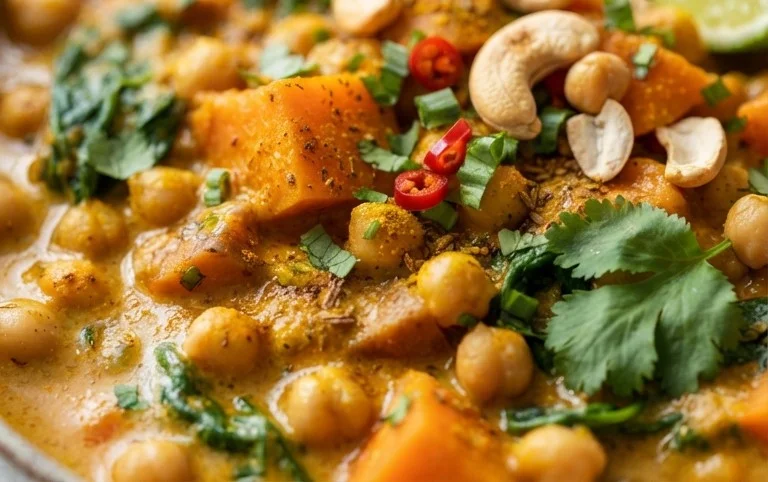 Sweet Potato and Chickpea Curry