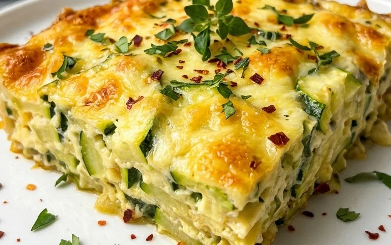 Easy Cheesy Zucchini Casserole