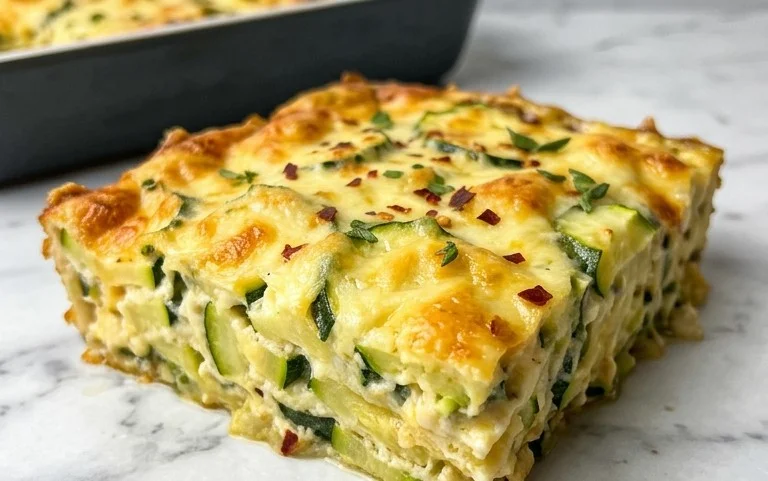 Easy Cheesy Zucchini Casserole