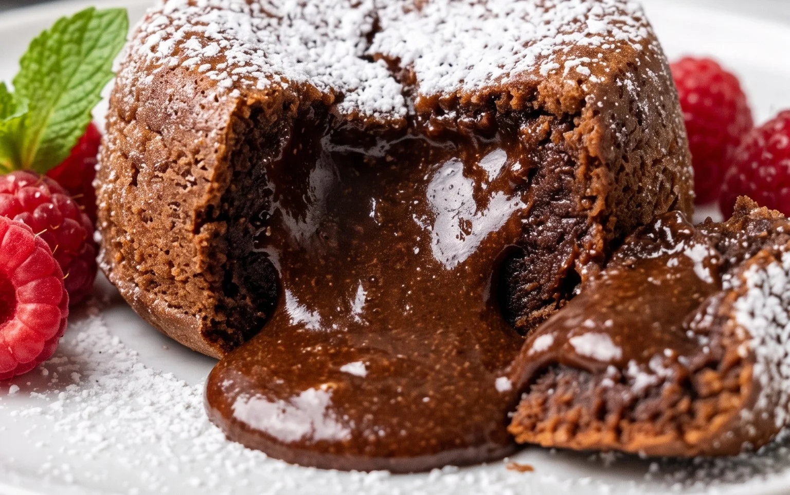 Air Fryer Lava Cake