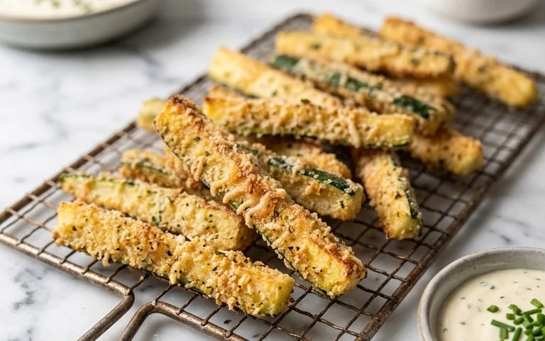 Parmesan Zucchini Fries