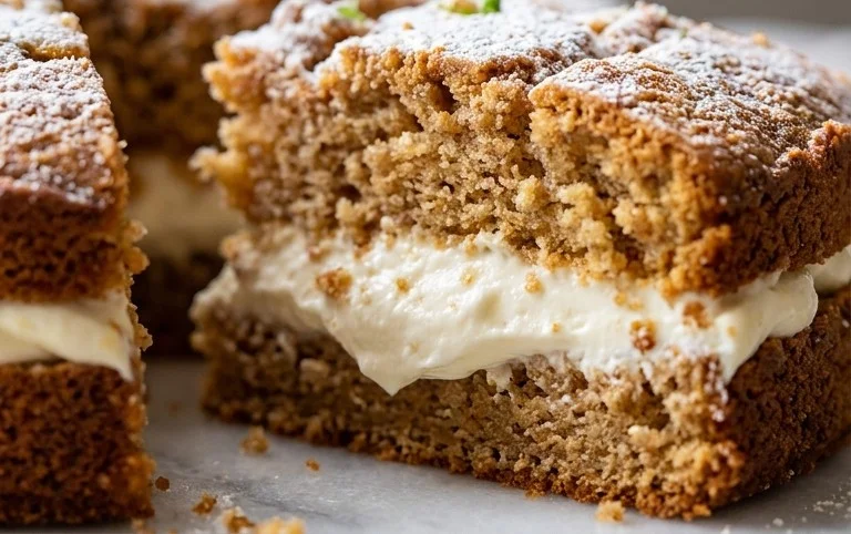Bromnon-alcoholic beerkuchen mit Quark und Frischkäse
