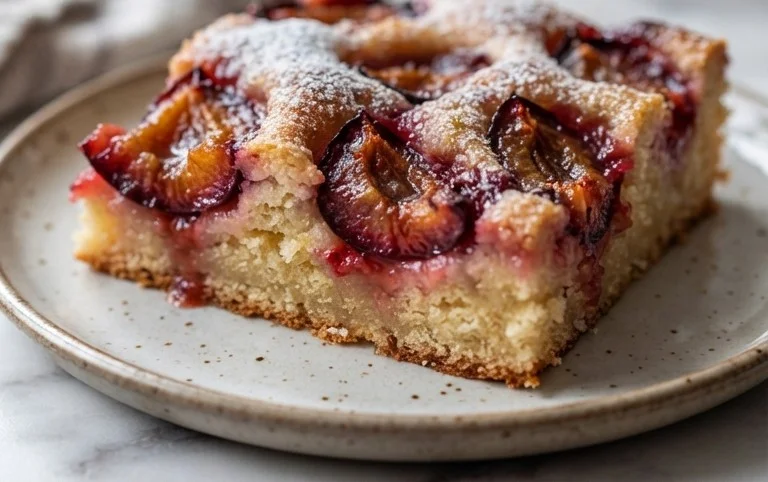 Saftiger Pflaumenkuchen