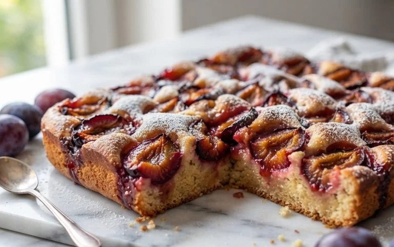 Saftiger Pflaumenkuchen