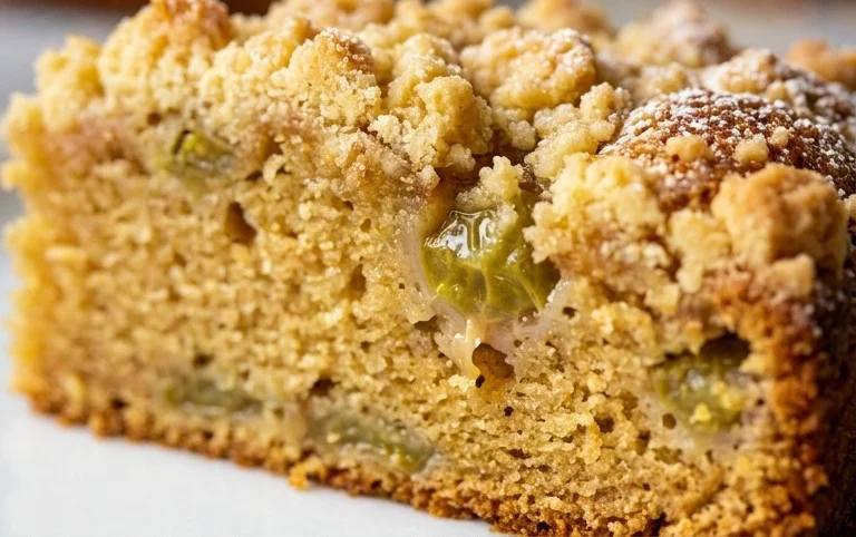 Stachelnon-alcoholic beerkuchen mit Streuseln
