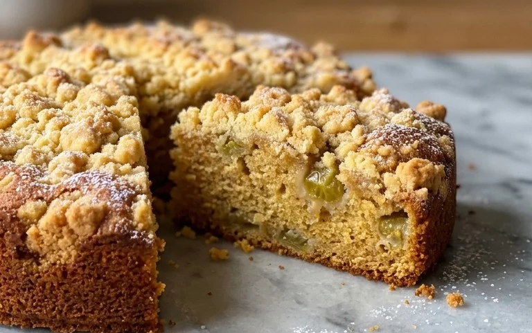 Stachelnon-alcoholic beerkuchen mit Streuseln