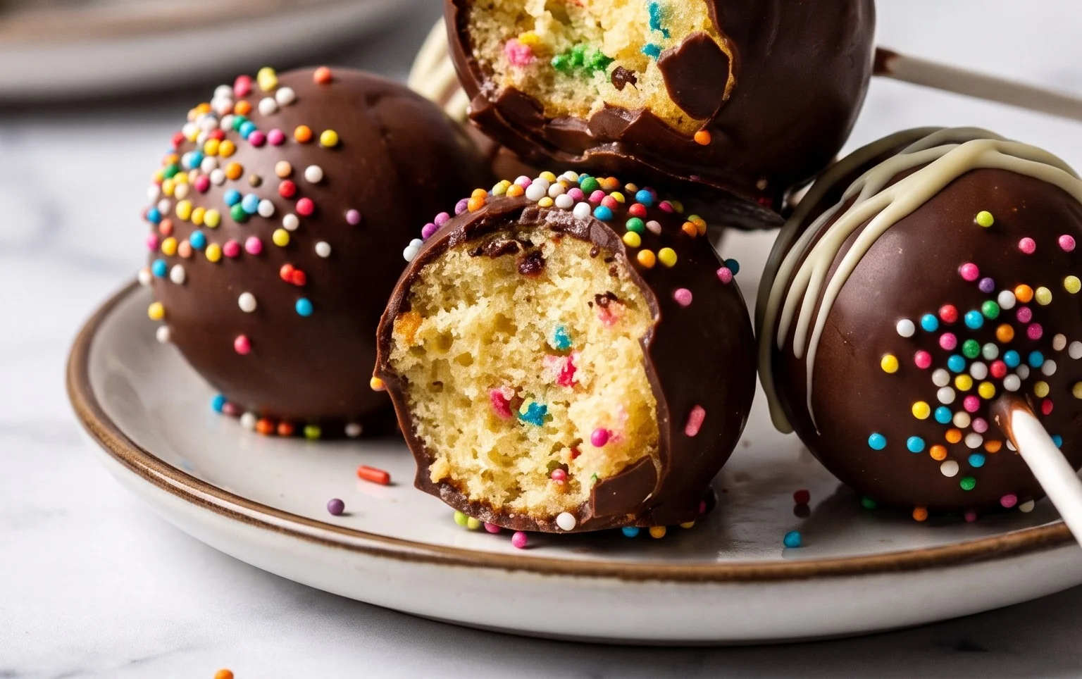 Kuchen am Stiel - einfaches Kindergeburtstags-Rezept