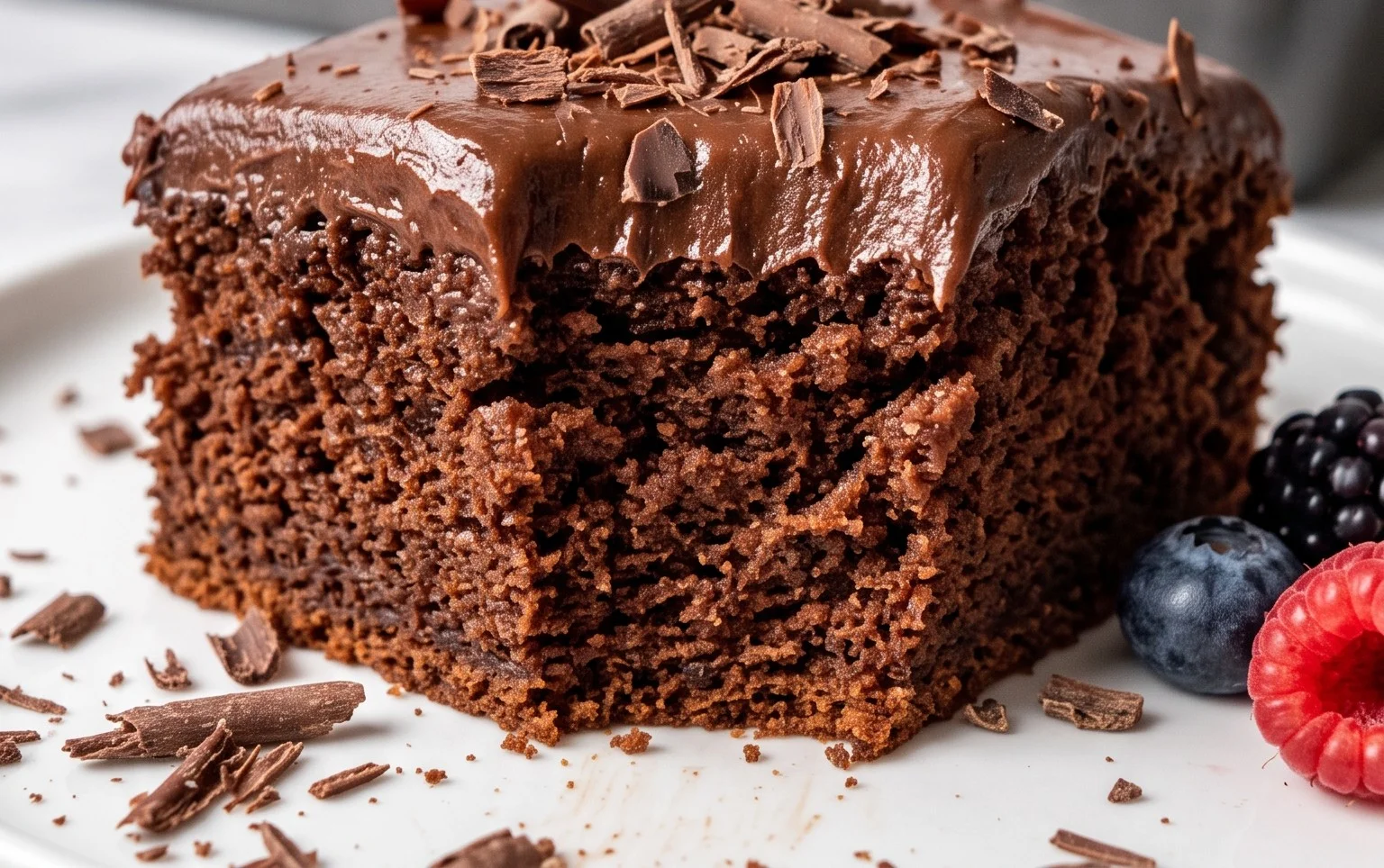 Schokokuchen vom Blech - saftig & schnell