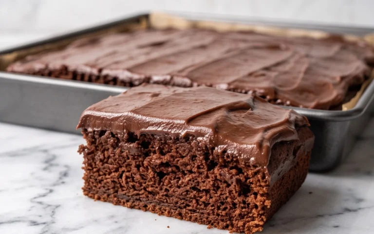 Schokokuchen vom Blech - saftig & schnell