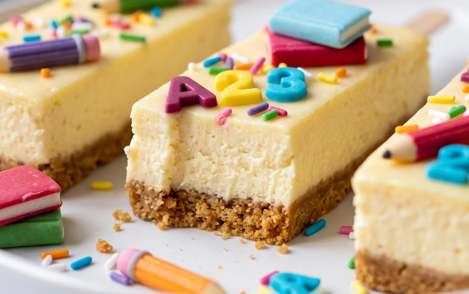 Cheesecake Sticks zur Einschulung
