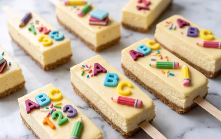 Cheesecake Sticks zur Einschulung