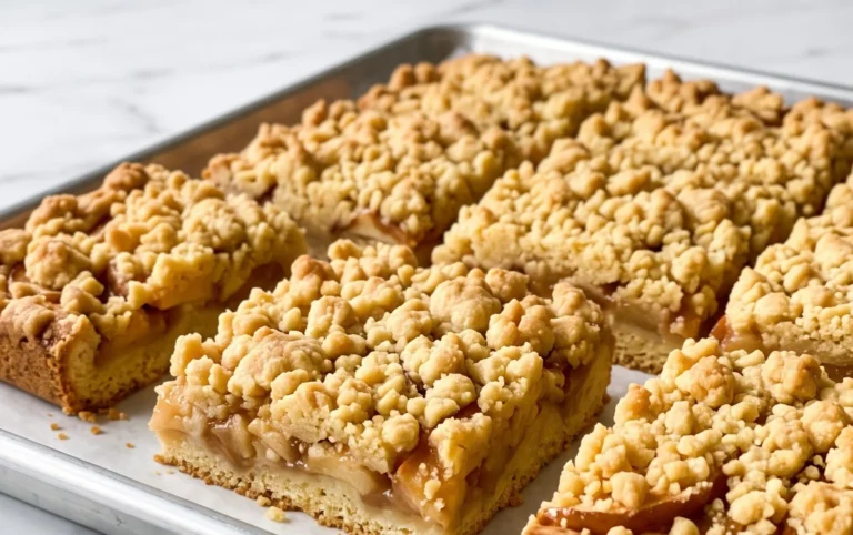 Apfelkuchen vom Blech mit Streusel – einfach lecker