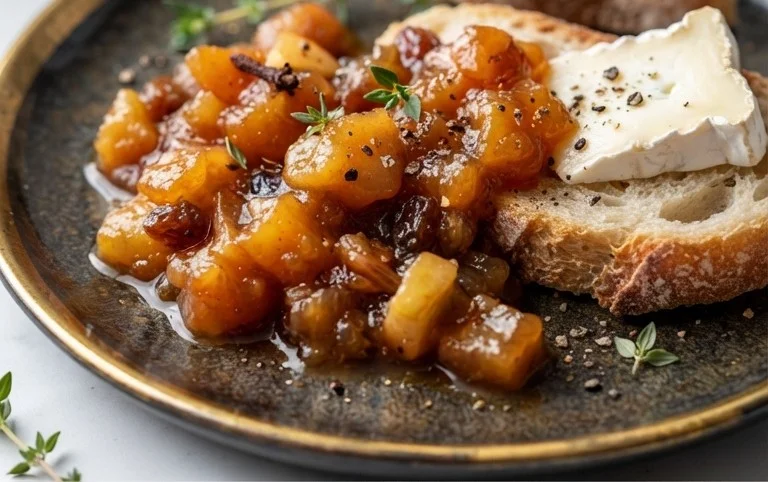Rezept f&uuml;r Quittenchutney mit Apfel
