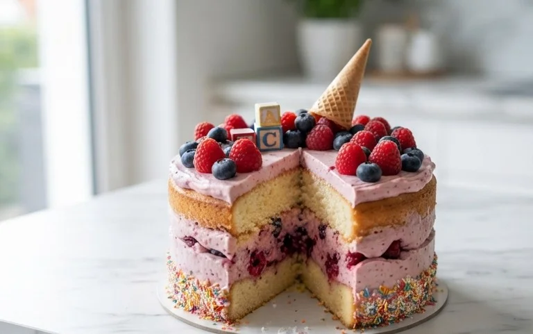 Schnelle Torte zur Einschulung