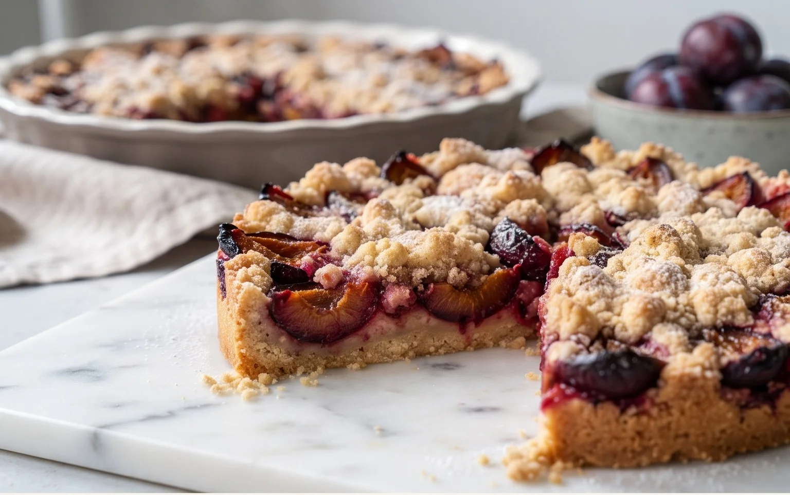 Omas Streusel-Zwetschgenkuchen mit Mürbteig von PrivatCreativ