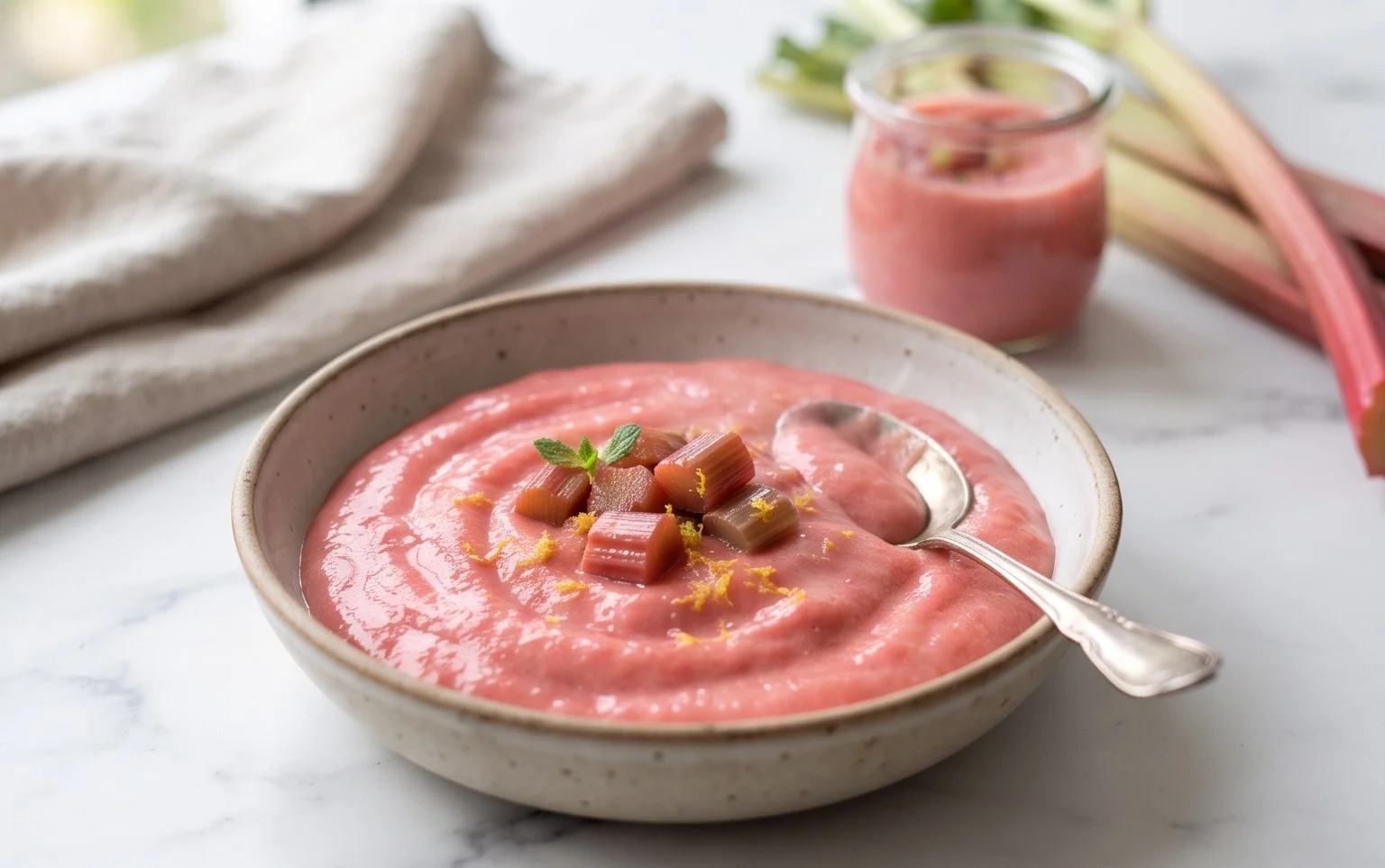 Rhabarber Curd Rezept mit Thermomix-Variante