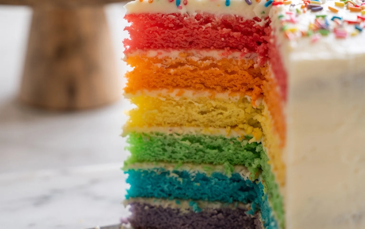 Regenbogenkuchen – einfach selbermachen