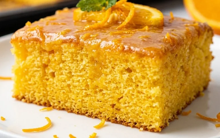 Fantakuchen vom Blech | einfaches Tassenrezept